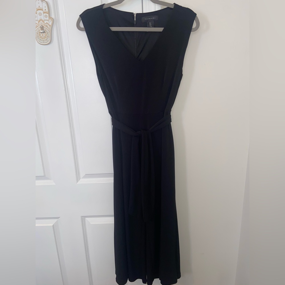 Tahari Black Romper